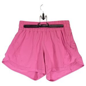 Lululemon Shorts 6 Womens Pink Track That 5” Athletic Spandex Breathable Solid